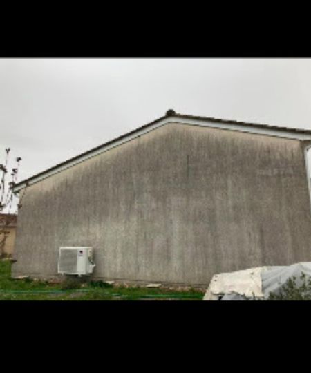 Avant: Traitement et nettoyage façade